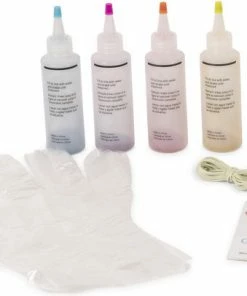 Crafts & Co. Crafts&Co Tie Dye Kit - Textielverf - 5 Knijpflesjes - Kleurenset Pasteltinten -Medisana Sales 550x406 2