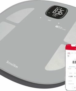 Terraillon Master Fit, SMART Lichaamsanalyse Weegschaal - Werkt Op WIFI