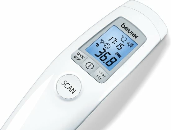 Beurer FT90 Thermometer - Contactloos, Hygiënisch En Veilig - Infrarood 5 Beurer FT90 Thermometer - Contactloos, Hygiënisch En Veilig - Infrarood - Afbeelding 3