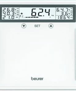 Beurer BG51 - XXL Personenweegschaal Lichaamsanalyse - 200kg - Glas -Medisana Sales 550x419 2
