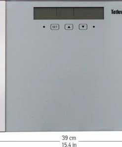 Tatkraft Digitale Elektronische Personen Weegschaal Met Lichaamsanalyse & Vetmeting - Elektrische Weegschaal - 200KG Belastbaar