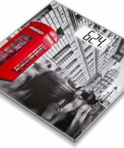 Beurer GS203 - Personenweegschaal Met Motief - 150kg - Londen -Medisana Sales 550x428