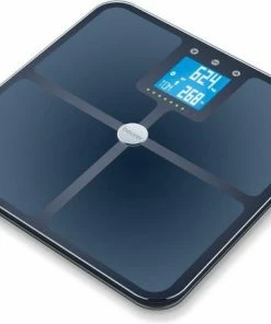 Beurer BF950 - Personenweegschaal Lichaamsanalyse - Bluetooth - 180kg - Zwart 11 Beurer BF950 - Personenweegschaal Lichaamsanalyse - Bluetooth - 180kg - Zwart -Medisana Sales 550x432 2
