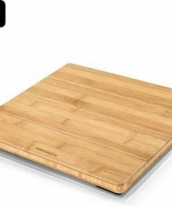 2x Soehnle 63880 Style Sense Bamboo Magic Digitale Personenweegschaal