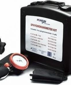 Stalt Medical Handmatige Bloeddrukmeter All In One Set, In Stevige Koffer (5 Manchetten) ST-P96X II