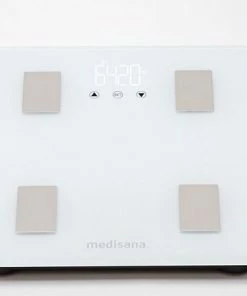 Medisana BS 414 Connect Lichaamsanalyse Weegschaal -Medisana Sales 550x449