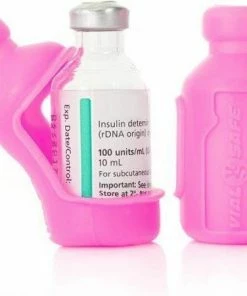 VialSafe Insuline Bescherming - 2 Pack - Roze