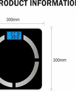 Petasos Bluetooth Personenweegschaal Met Volledige Lichaamsanalyse_Slimme Weegschaal_Personen Weegschaal_Smart Scale_Type A_Zwart -Medisana Sales 550x451 2