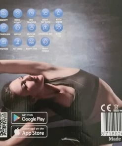 Digitaal Wegschaal Slimme Digitale Personenweegschaal-met Lichaamsanalyse App Via Bluetooth-(compatible Met IOS & Android-devices)WIT -Medisana Sales 550x455