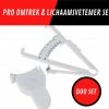 Supertarget PRO Omtrekmeter - DUO Set - Lichaamsvetmeter - Huidplooimeter Met Instructieboekje