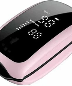 U-Kiss Saturatiemeter Oplaadbaar - U-Kiss Roze Saturatiemeter - Met Type C Kabel - Economische Zuurstofmeter Vinger - Zuurstofmeter - Oximeter - Pulse Oximeter - Co2 Meter Met Hartslagmeter - Best Getest - Hoge Kwaliteit Type-C - Bio Saturatiemeter