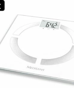 2x Medisana BS444 Connect - Lichaamsanalyseweegschaal - Wit -Medisana Sales 550x464 4