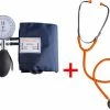 Hospitrix Set Stethoscoop En Bloeddrukmeter Bovenarm Met Dubbele Slang Zilver | Etui Inbegrepen | EenhandsBediening | Handmatig | -Medisana Sales 550x465 4
