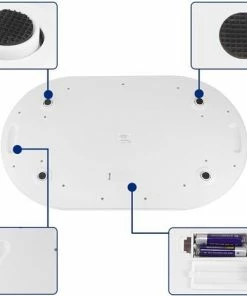 A&K Baby Weegschaal - Digitaal - Multifunctioneel - Babyweegschaal - Inclusief Batterijen ? Personenweegschaal - Dierenweegschaal - Blauw -Medisana Sales 550x467