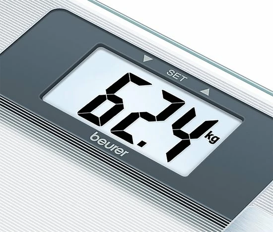 Beurer BG13 - Personenweegschaal Lichaamsanalyse - 150kg - Glas 7 Beurer BG13 - Personenweegschaal Lichaamsanalyse - 150kg - Glas - Afbeelding 5