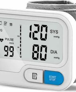 Yonrow Yongrow Automatische Saturatiemeter - Pols Bloeddrukmeter - Met Digitale LCD-Scherm - Hartslagmeter