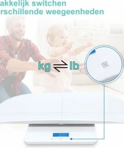 Miya B200 Babyweegschaal - Weegschaal Voor Baby's - Digitaal Met App - Incl. Batterijen -Medisana Sales 550x483