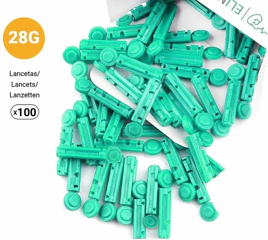 Merkloos 200 STUKS LANCETTEN 28G 3 Merkloos 200 STUKS LANCETTEN 28G