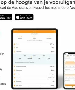 Robi Products Robi S9 Personenweegschaal Met Lichaamsanalyse - Zwart -Medisana Sales 550x494