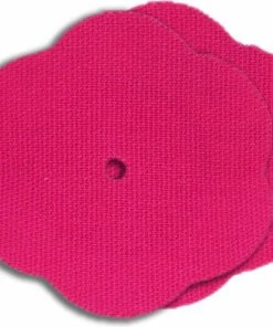 Merkloos Set Van 2 Fixeer Tapes / Pleisters / Stickers - Bloem - Roze - Geschikt Voor Freestyle Libre 2 Sensor