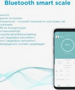 Digitaal Wegschaal SMART SCALE-Personenweegschaal-met Lichaamsanalyse App Via Bluetooth-(compatible Met IOS & Android-devices) -Medisana Sales 550x497