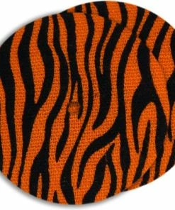 Merkloos Set Van 2 Fixeer Tapes / Pleisters / Stickers - Rond - Tiger - Geschikt Voor FreeStyle Libre 2 Sensor