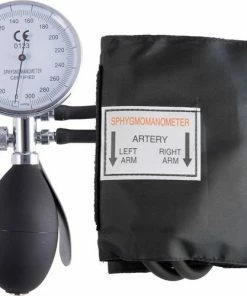 Hospitrix Set Stethoscoop En Bloeddrukmeter Bovenarm Met Dubbele Slang Zilver | Etui Inbegrepen | EenhandsBediening | Handmatig | -Medisana Sales 550x500 1