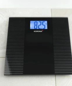 Korona ELLA Digitale Personenweegschaal Weegbereik (max.): 200 Kg Zwart