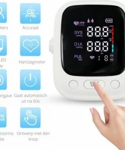 Healthline HealthLife Slimme Bovenarm Bloeddrukmeter - Hartslagmeter - Hartritmestoornis Herkenning - Eenvoudig In Gebruik -Medisana Sales 550x501 7