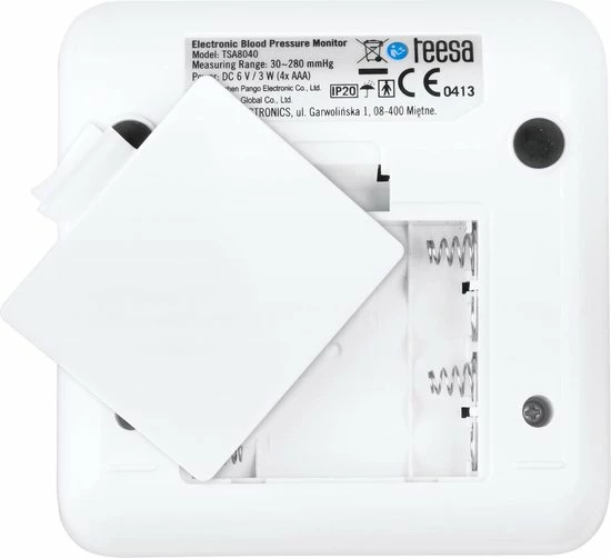 Teesa TSA8040 - Automatische Bloeddrukmeter (WHO-norm) 12 Teesa TSA8040 - Automatische Bloeddrukmeter (WHO-norm) - Afbeelding 10