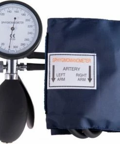 Hospitrix Set Stethoscoop En Bloeddrukmeter Bovenarm Met Dubbele Slang Marineblauw | Etui Inbegrepen | EenhandsBediening | Handmatig | -Medisana Sales 550x505 7