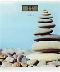 Nedis Personenweegschaal | Digitaal | Stenen | Gehard Glas | Maximaal Weegvermogen: 150 Kg -Medisana Sales 550x507 3