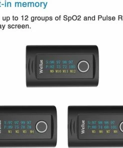 Merkloos Wellue Saturatiemeter - Zwart 6 Merkloos Wellue Saturatiemeter - Zwart -Medisana Sales 550x510 6