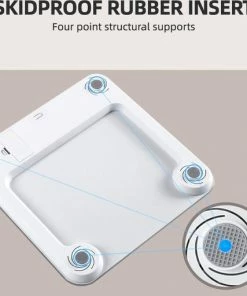 CoverMore Personenweegschaal Met App Android & IOS - Digitaal - Bluetooth - Lichaamsanalyse - Lichaamsvet - Weegschaal Met APP Voor Android En IPhone -Medisana Sales 550x512 7