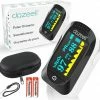 Dozeeli? Saturatiemeter Zuurstofmeter Vinger - Oximeter - FAGG Medische Kwalificatie En Inspectie + CE - NL Handleiding - Opberghoes Koord + Panasonic Batteijen - Wit -Medisana Sales 550x521 2