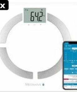 2x Medisana BS444 Connect - Lichaamsanalyseweegschaal - Wit