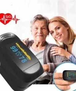 LOUZIR Pulse Oximeter -Saturatie Meter – Digitale Hartslagmeter – Zuurstofmeter - Digital Pulse Oximeter – Zuurstof - Hartslagmeter – Zuurstof Saturatiemeter – Hartslag - Bloedzuurstofmeter – Oximeter – Vingertop Pulse