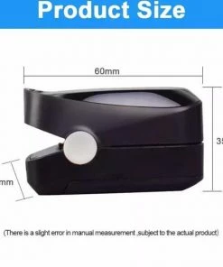 LOUZIR Pulse Oximeter -Saturatie Meter – Digitale Hartslagmeter – Zuurstofmeter - Digital Pulse Oximeter – Zuurstof - Hartslagmeter – Zuurstof Saturatiemeter – Hartslag - Bloedzuurstofmeter – Oximeter – Vingertop Pulse -Medisana Sales 550x530