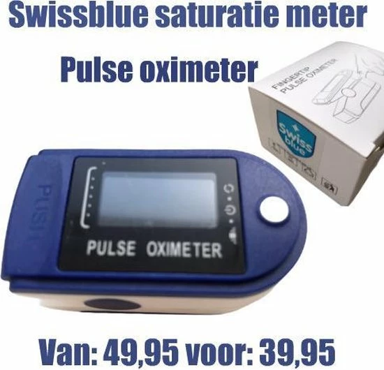 Pulse Oximeter Swissblue Swiss Blue - Saturatiemeter-saturatiemeter Zuurstofmeter Vinger, Oximeter, Zuurstofmeter, Saturatie Best Getest, Saturatiemeters 3 Pulse Oximeter Swissblue Swiss Blue - Saturatiemeter-saturatiemeter Zuurstofmeter Vinger, Oximeter, Zuurstofmeter, Saturatie Best Getest, Saturatiemeters