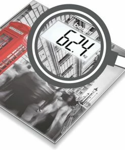 Beurer GS203 - Personenweegschaal Met Motief - 150kg - Londen -Medisana Sales 550x535