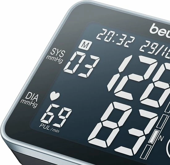 Beurer BC58 - Bloeddrukmeter pols - USB data-overdracht - XL touch display Beurer BC58 - Bloeddrukmeter Pols - USB Data-overdracht - XL Touch Display -Medisana Sales 550x535 7
