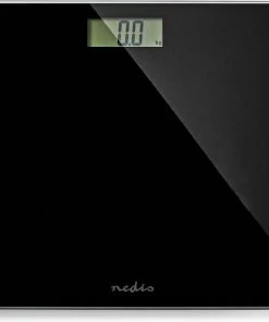 Nedis Personenweegschaal | Digitaal | Zwart | Gehard Glas | Maximaal Weegvermogen: 150 Kg -Medisana Sales 550x537 12