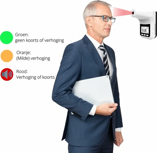 Covital Thermometer Voorhoofd - Thermometer Lichaam - Infrarood Thermometer 6 Covital Thermometer Voorhoofd - Thermometer Lichaam - Infrarood Thermometer - Afbeelding 4