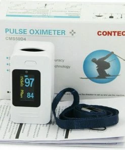 Contec Medical Systems Contec CMS50D4 Hartslagmeter - Saturatiemeter - Zuurstofmeter - Pulse Oximeter - Vinger Zuurstofmeter