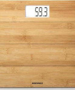 Soehnle Personenweegschaal Digitaal Bamboo Natural - Tot 180 Kg - Incl. Batterijen -Medisana Sales 550x542 7
