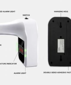 Merkloos Infrarood Thermometer | Muur | Lichaam Temperatuur | Scanner | Voorhoofd -Medisana Sales 550x543 11