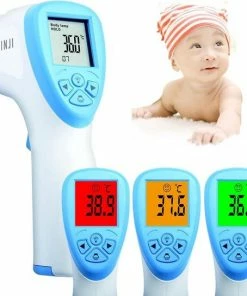 Sinji Infrarood Thermometer ? Contactloos - LCD Display - Laser ? Voorhoofd - Koorts 10 Sinji Infrarood Thermometer ? Contactloos - LCD Display - Laser ? Voorhoofd - Koorts -Medisana Sales 550x544 1