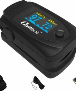 ChoiceMMed Saturatiemeter MD300C63 | OLED Scherm | Incl. Beschermhoesje, Etui & Draagkoordje