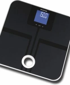 Inventum PW730BG - Personenweegschaal - 8 Gebruikers - Tot 180 Kg - Zwart