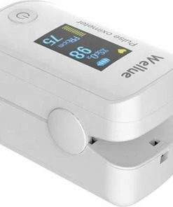 Wellue Saturatiemeter Met Mobiele App - Hartslagmeter - Zuurstofmeter Vinger - Bluetooth - Inclusief Batterijen - Wit - Pulse Oximeter -Medisana Sales 550x547 2